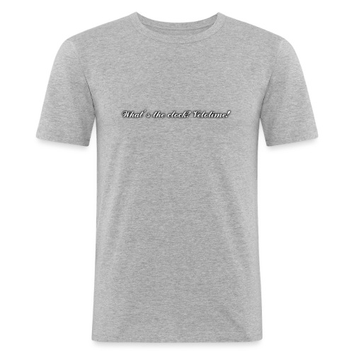 Velotime motto - Slim Fit T-shirt herr