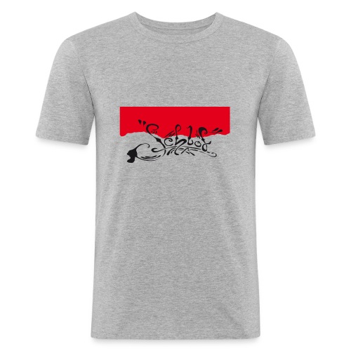 schlof logo farb - Männer Slim Fit T-Shirt