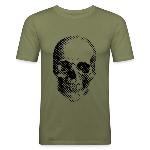 Skull & Bones No. 1 - schwarz/black - Männer Slim Fit T-Shirt