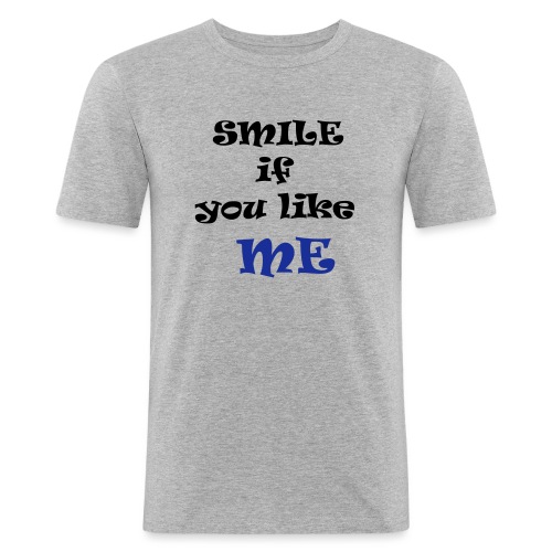 sourire - T-shirt près du corps Homme