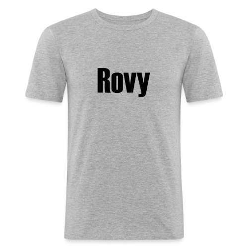 Rovy - Mannen slim fit T-shirt