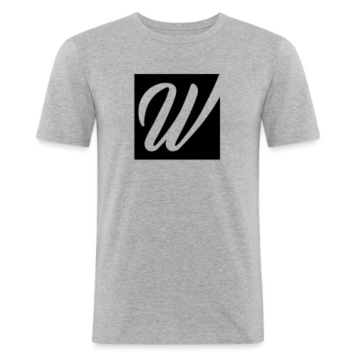 W only W!!!! - Männer Slim Fit T-Shirt