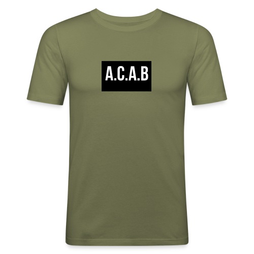 ACAB - Slim Fit T-shirt herr