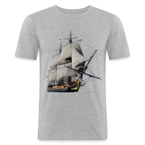 Segelschiff - Männer Slim Fit T-Shirt