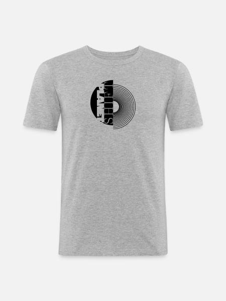 PlanetShift23 - Men's Slim Fit T-Shirt - heather grey