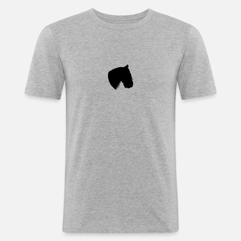 Tinker - Männer Slim Fit T-Shirt - Grau meliert