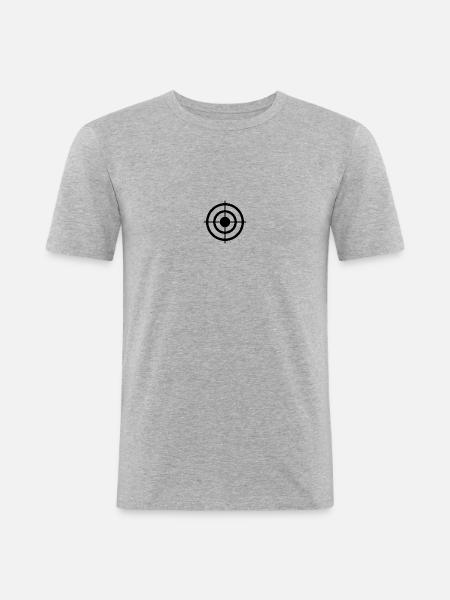 target - Men's Slim Fit T-Shirt - heather grey