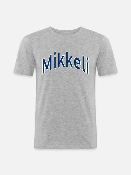 Mikkeli - Men's Slim Fit T-Shirt - heather grey