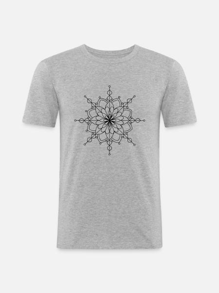 Fantasy symbol - Men's Slim Fit T-Shirt - heather grey