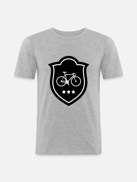 Cycling - Cycling - Men's Slim Fit T-Shirt - heather grey
