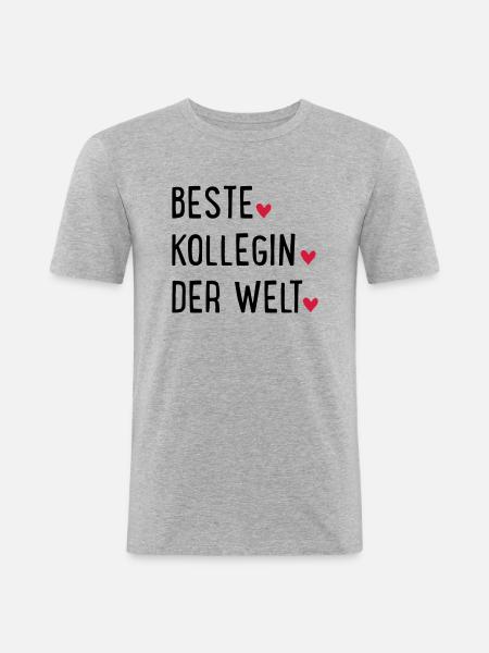 Colleague - Men's Slim Fit T-Shirt - heather grey