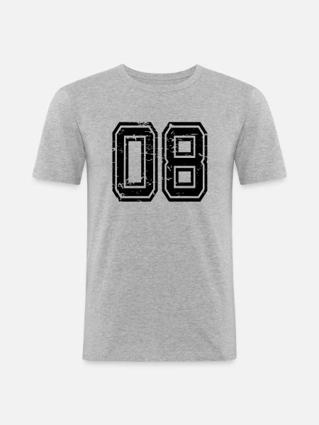 08 Artvin - Men's Slim Fit T-Shirt - heather grey