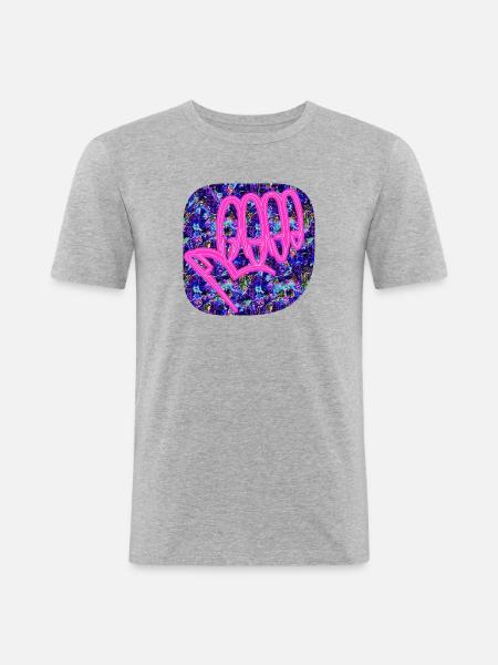Women's Hand - Club WoW - Men's Slim Fit T-Shirt - heather grey