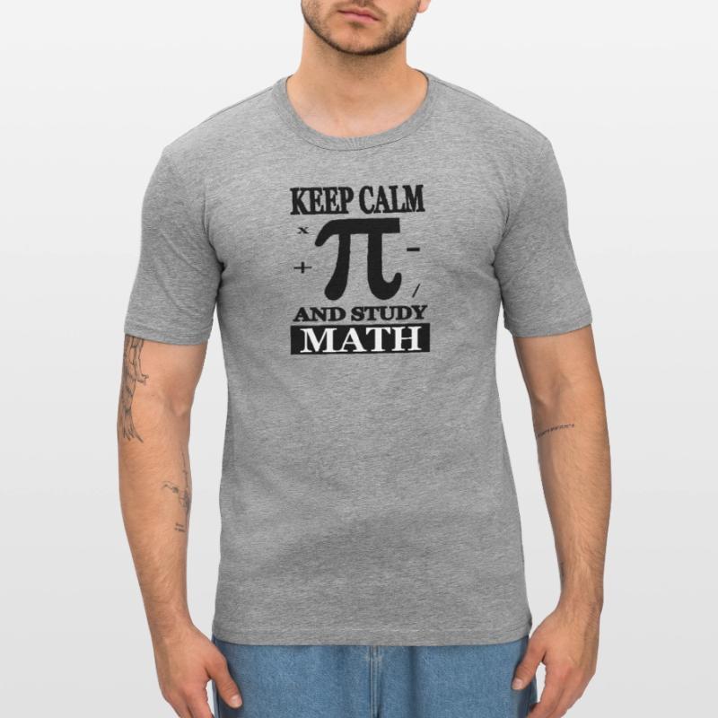Math Study Math Student Math Gift Men's Slim Fit T-Shirt