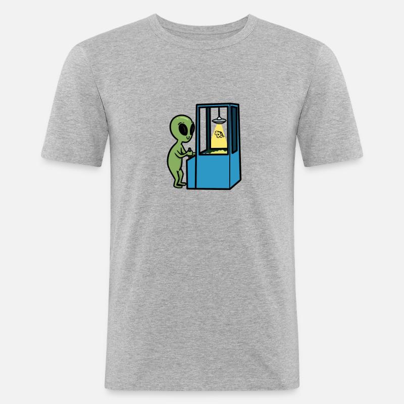 Cherry Waiters , Kirsch Kellner - Männer Slim Fit T-Shirt - Grau meliert