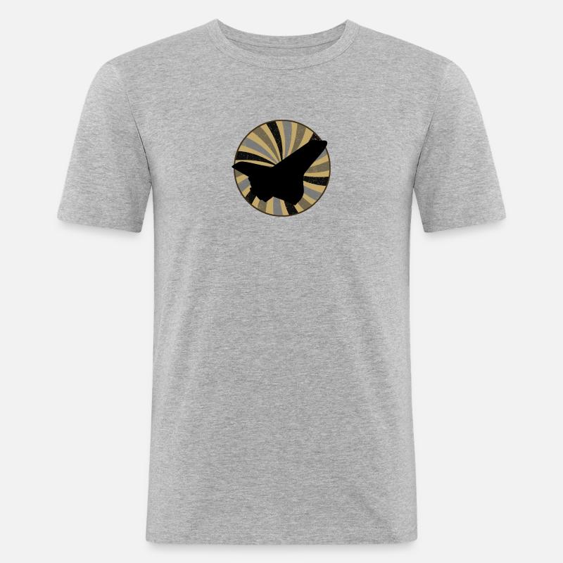 Pilot Pilot - Men's Slim Fit T-Shirt - heather grey