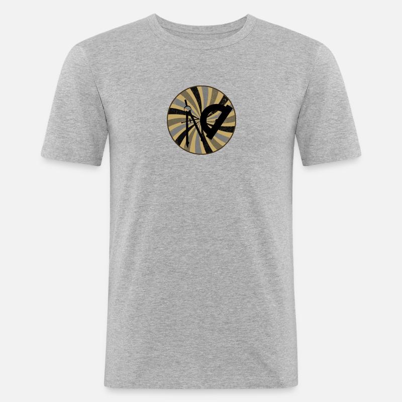 Architect Design Engineer - Men's Slim Fit T-Shirt - heather grey