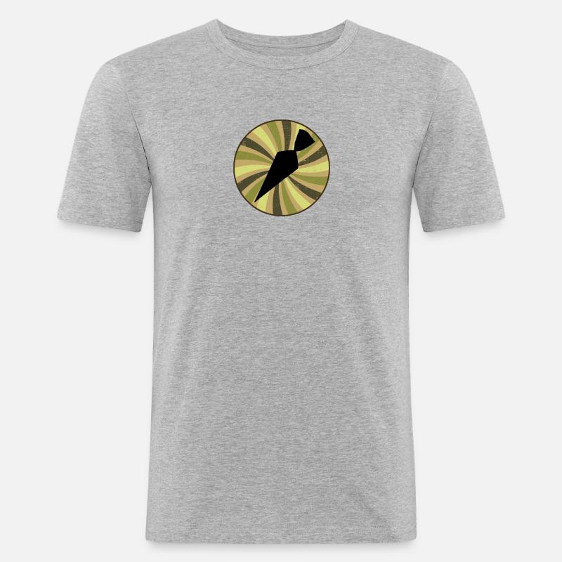 Cake Baking Baking - Men's Slim Fit T-Shirt - heather grey