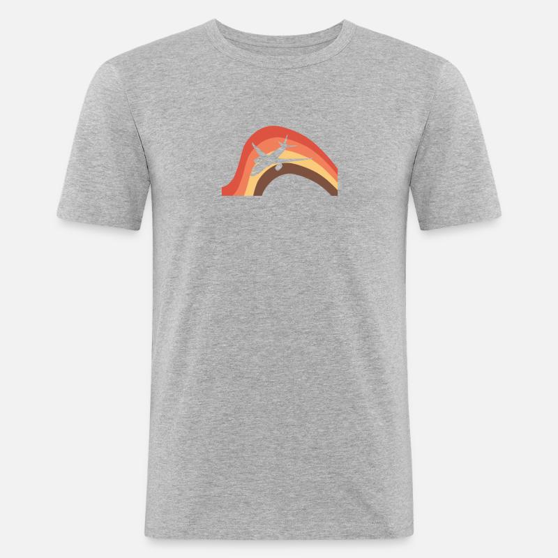 Aerospace Engineering Aerospace Engineering - Männer Slim Fit T-Shirt - Grau meliert