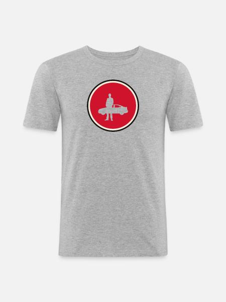Car Sellers Auto Auto Show - Men's Slim Fit T-Shirt - heather grey