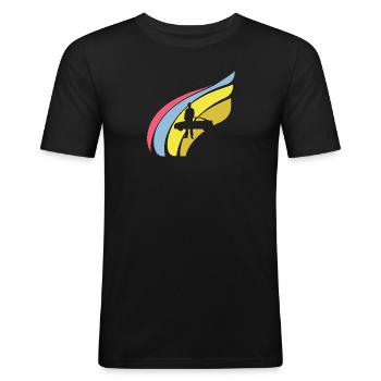 Car Seller Tuner - Men's Slim Fit T-Shirt - black - Front - Nik (191cm)