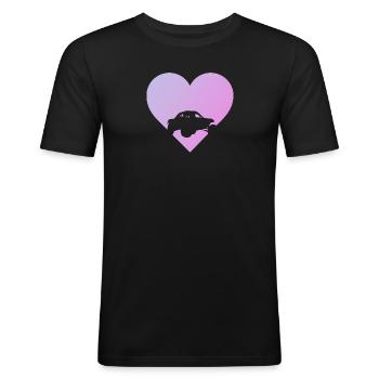 Autocross Racing Car Speedster - Men's Slim Fit T-Shirt - black - Front - Nik (191cm)