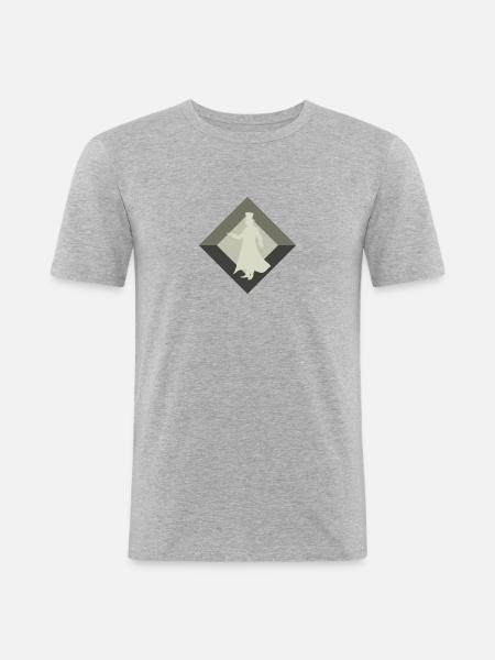 Mage Tricks - Men's Slim Fit T-Shirt - heather grey