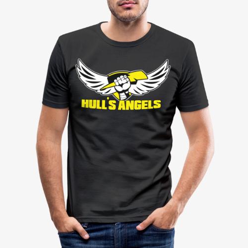 Hull's Angels Logo - Front and Center - Men's Slim Fit T-Shirt