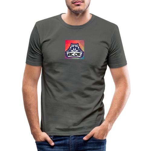 bcde_logo - Männer Slim Fit T-Shirt