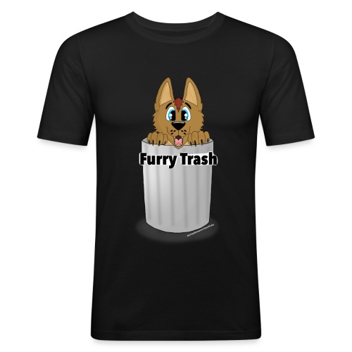 Furry Trash - Herre Slim Fit T-Shirt