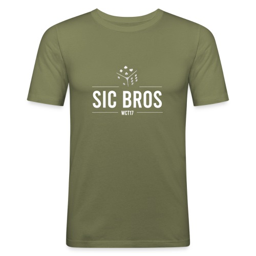 sicbros1 wct17 - Men's Slim Fit T-Shirt