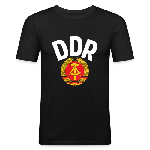 DDR - German Democratic Republic - Est Germany - Men's Slim Fit T-Shirt