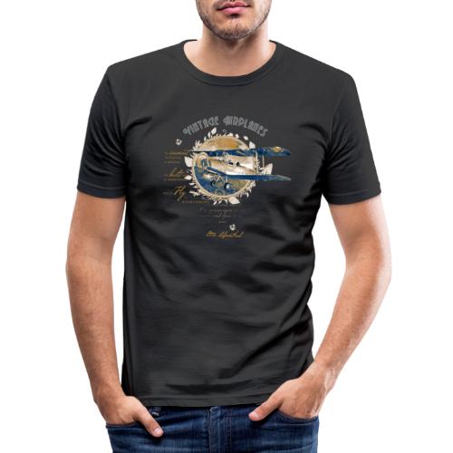 Edition Vintage Airplanes - Männer Slim Fit T-Shirt
