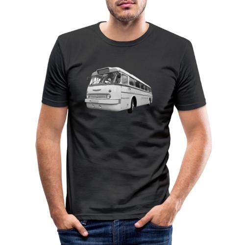 Ikarus 66 Bus Ungarn Oldtimer DDR Ostalgie - Männer Slim Fit T-Shirt
