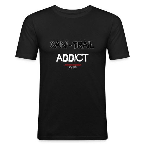 cani Trail addict - T-shirt près du corps Homme