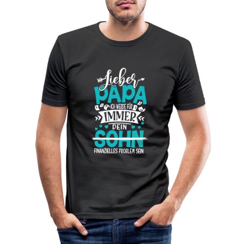 Lieber Papa Sohn - Männer Slim Fit T-Shirt