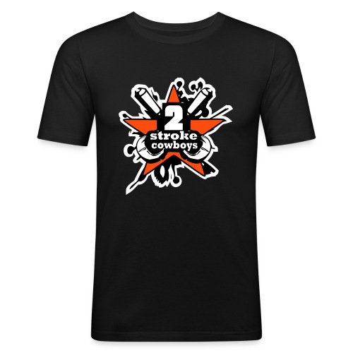 2_sc_logo_bunt_2_END - Männer Slim Fit T-Shirt