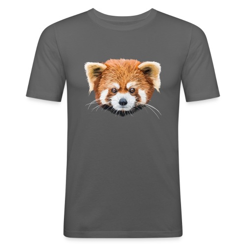 Roter Panda - Männer Slim Fit T-Shirt