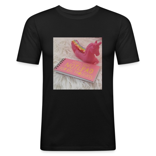 Unicornpic - Miesten tyköistuva t-paita