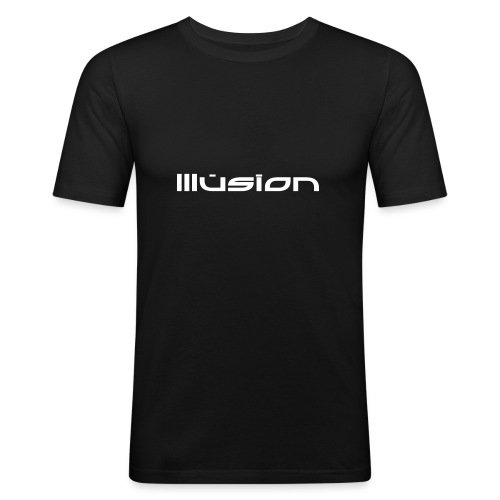 illusion ~ Name - Mannen slim fit T-shirt