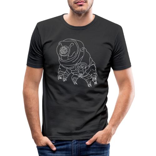 Niedźwiedź wodny Tardigrade - Obcisła koszulka męska