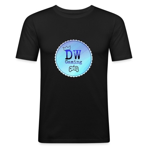 dw logo - Men's Slim Fit T-Shirt