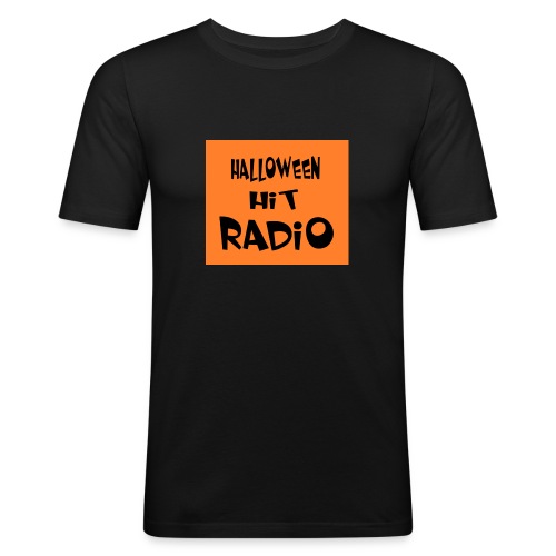 HALLOWEEN HIT RADIO FAN T-SHIRT - Männer Slim Fit T-Shirt