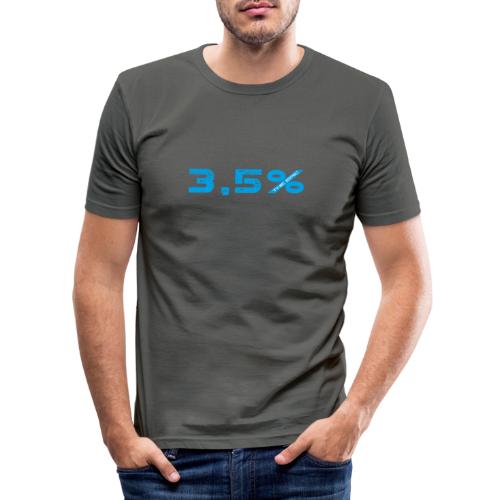 The Epic 3,5% - Männer Slim Fit T-Shirt