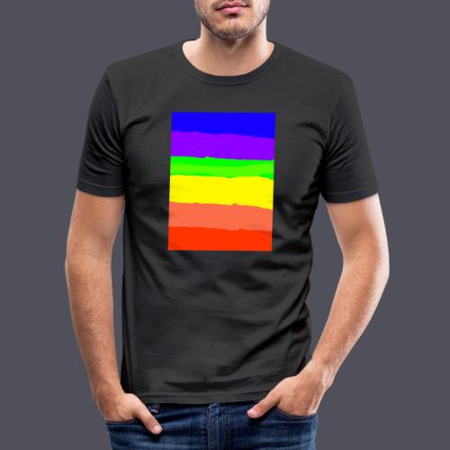Rainbow - Men's Slim Fit T-Shirt