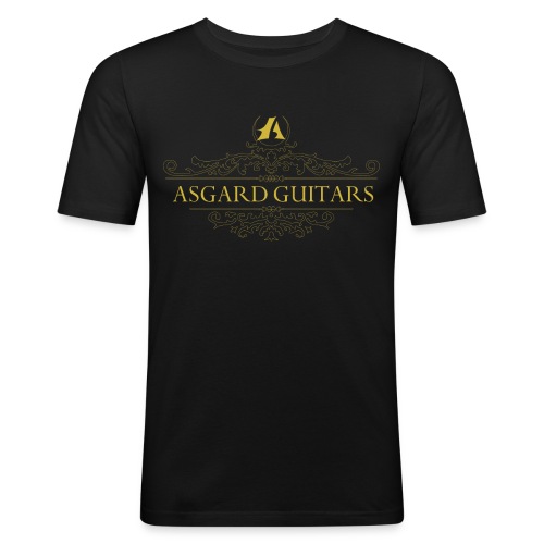 AGpaitakoukero old gold - Miesten tyköistuva t-paita