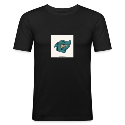 requin mascotte weelax - T-shirt près du corps Homme