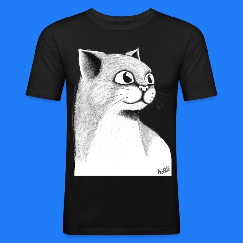 CAT HEAD by AGILL - T-shirt près du corps Homme
