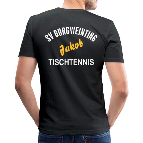 SV Burgweinting Jakob - Männer Slim Fit T-Shirt