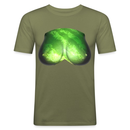 Wassermelonen (. Y .) - Männer Slim Fit T-Shirt